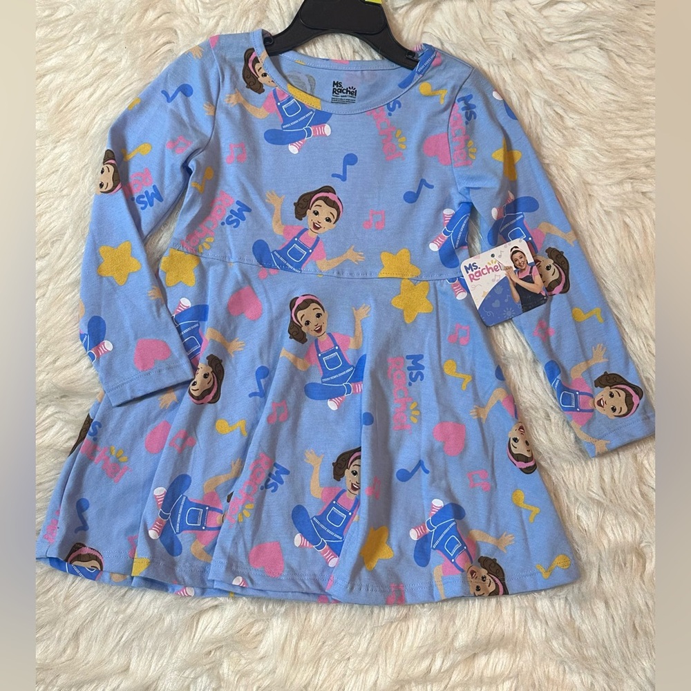 Colorful Ms. Rachel dress